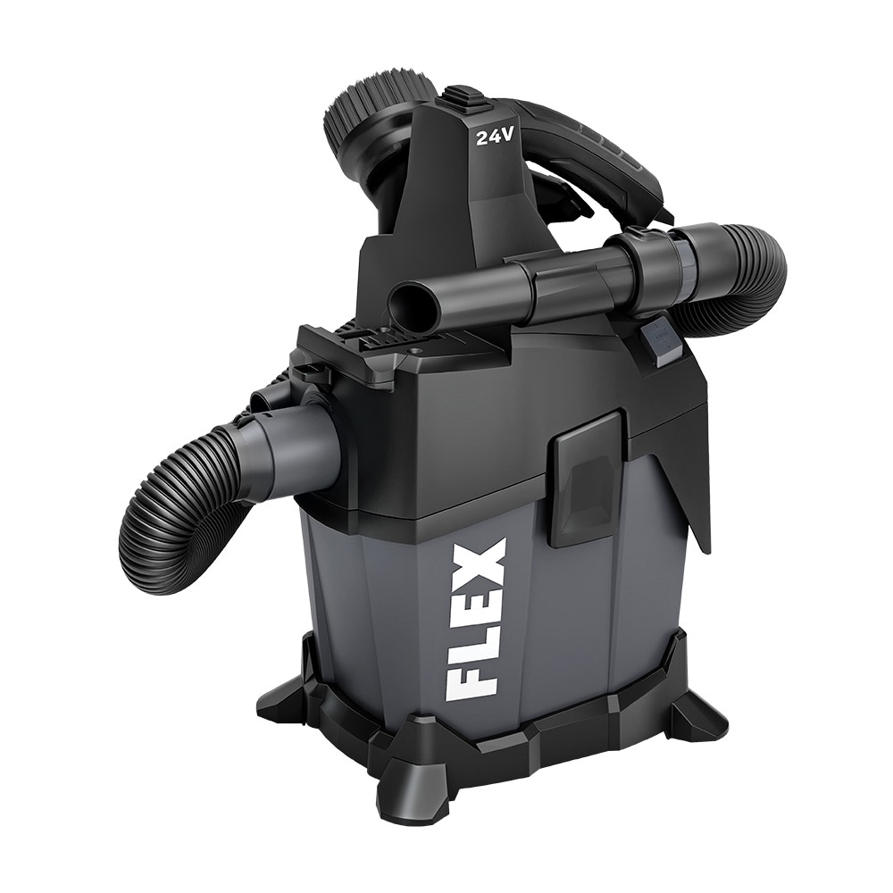 FLEX 24V 1.6 Gallon WET/DRY Vacuum (Bare Tool) - Image 1