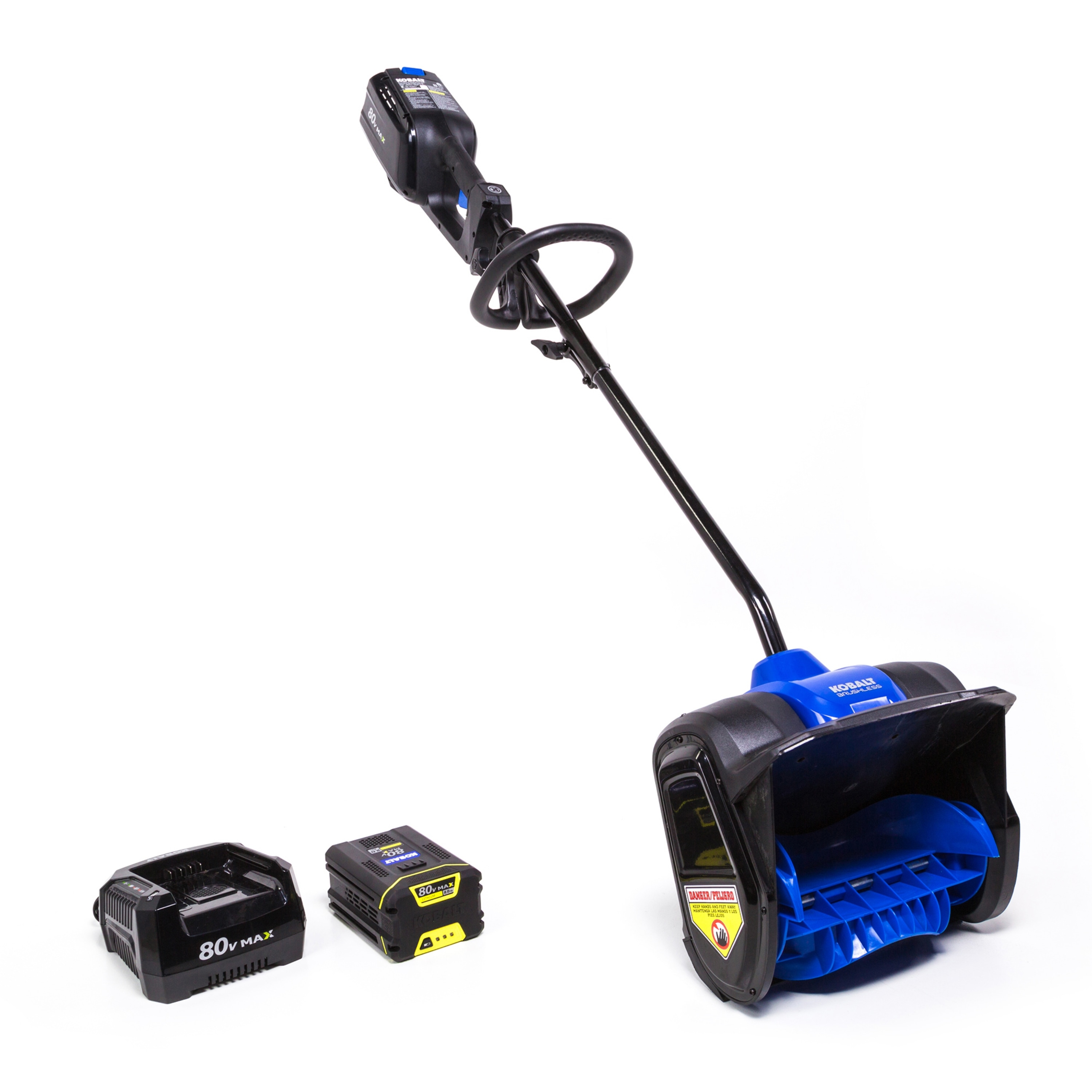 Kobalt 80-volt 12-in Single-stage Push Battery Powered Snow Shovel 2 Ah (Battery Included) (Charger Included) - Image 1