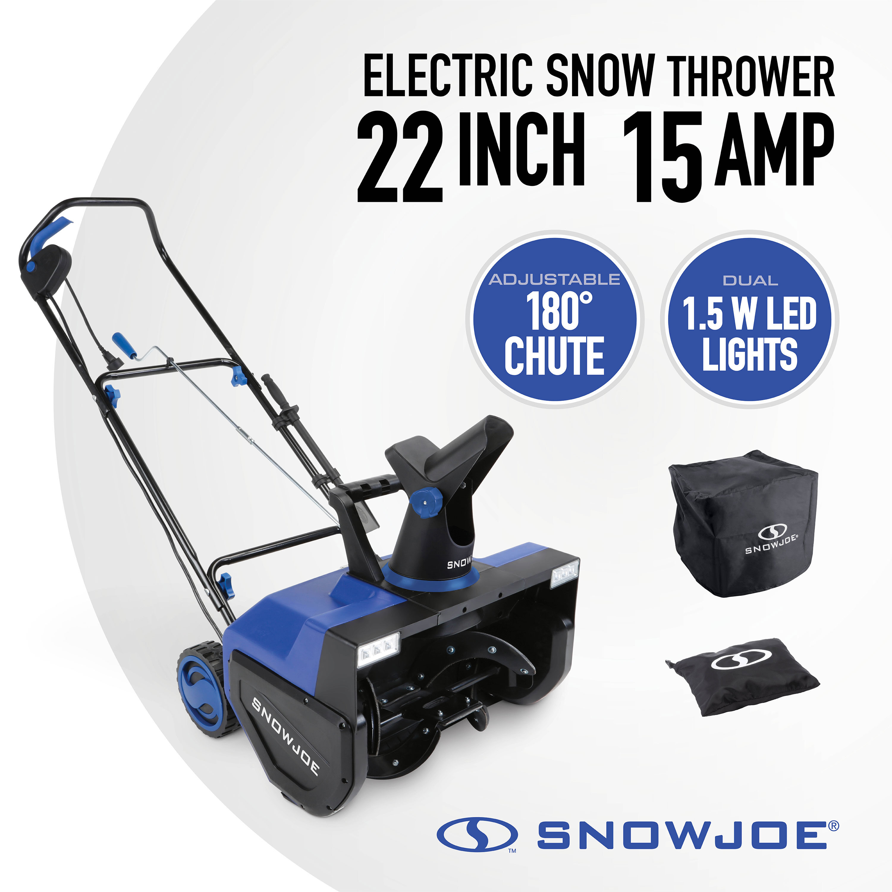 Snow Joe 22-in Single-stage Push Corded Electric Snow Blower - Image 1