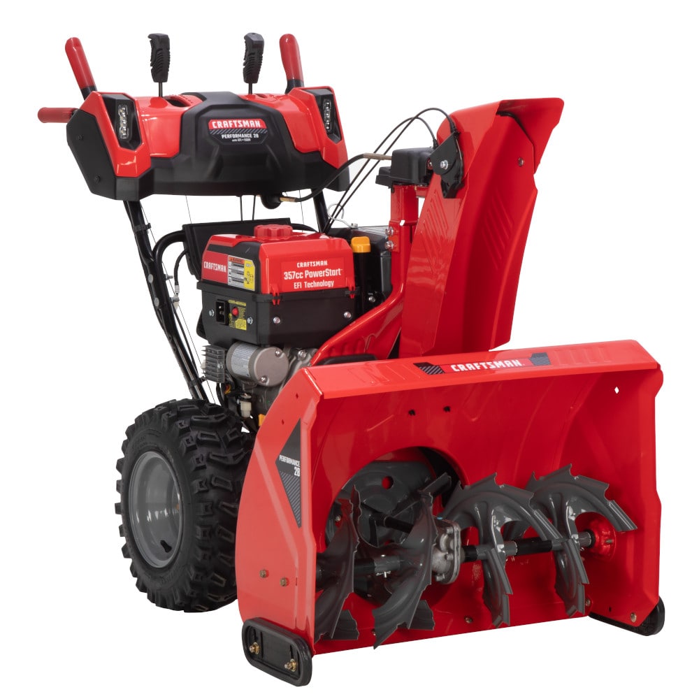CRAFTSMAN Performance 28 EFI and EGOV 28-in Two-stage Self-propelled Gas Snow Blower - Image 1