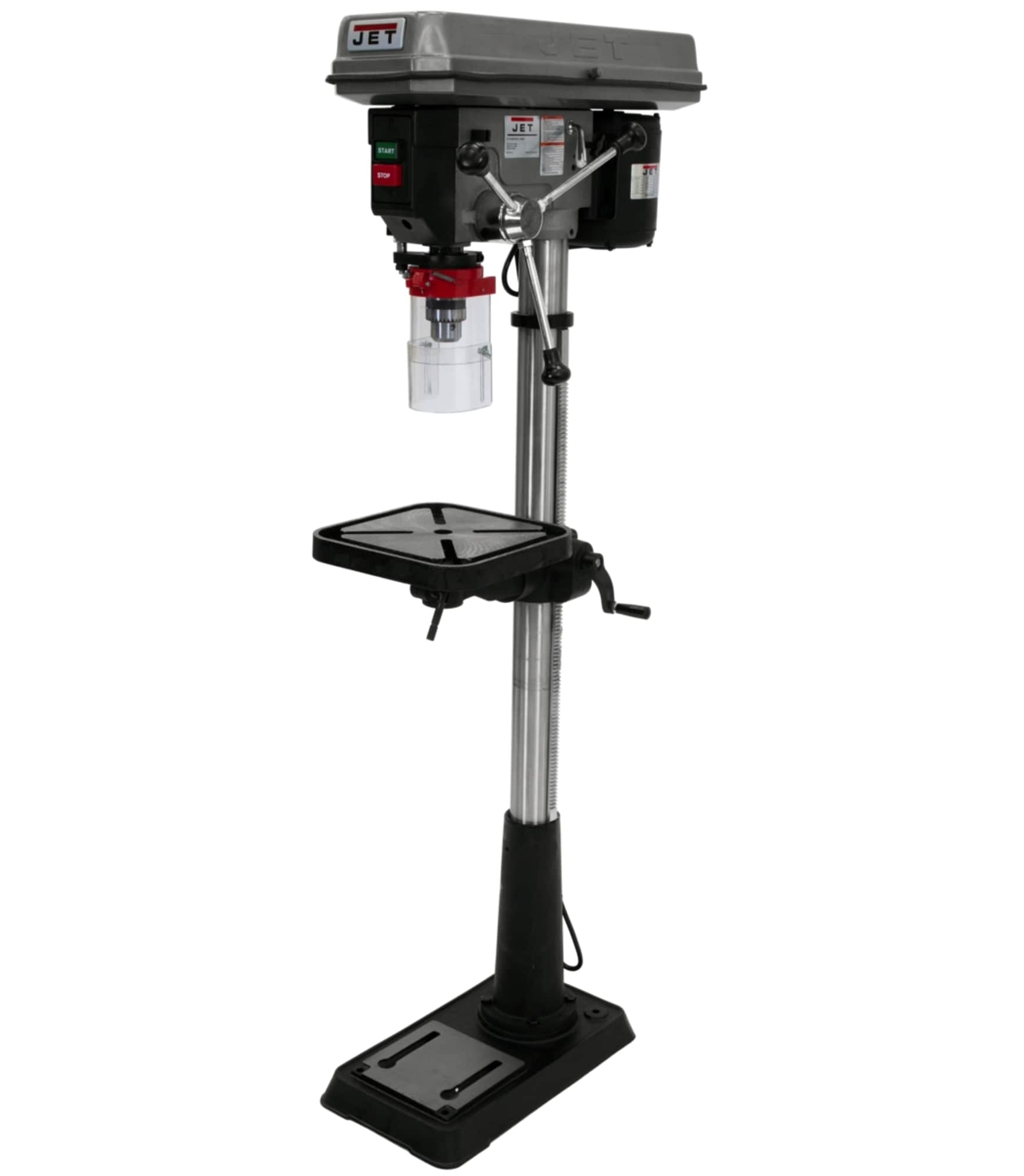 3/4 HP 15 in. Floor Standing Drill Press with Worklight, 16-Speed, 115-Volt, J-2500 - Image 1