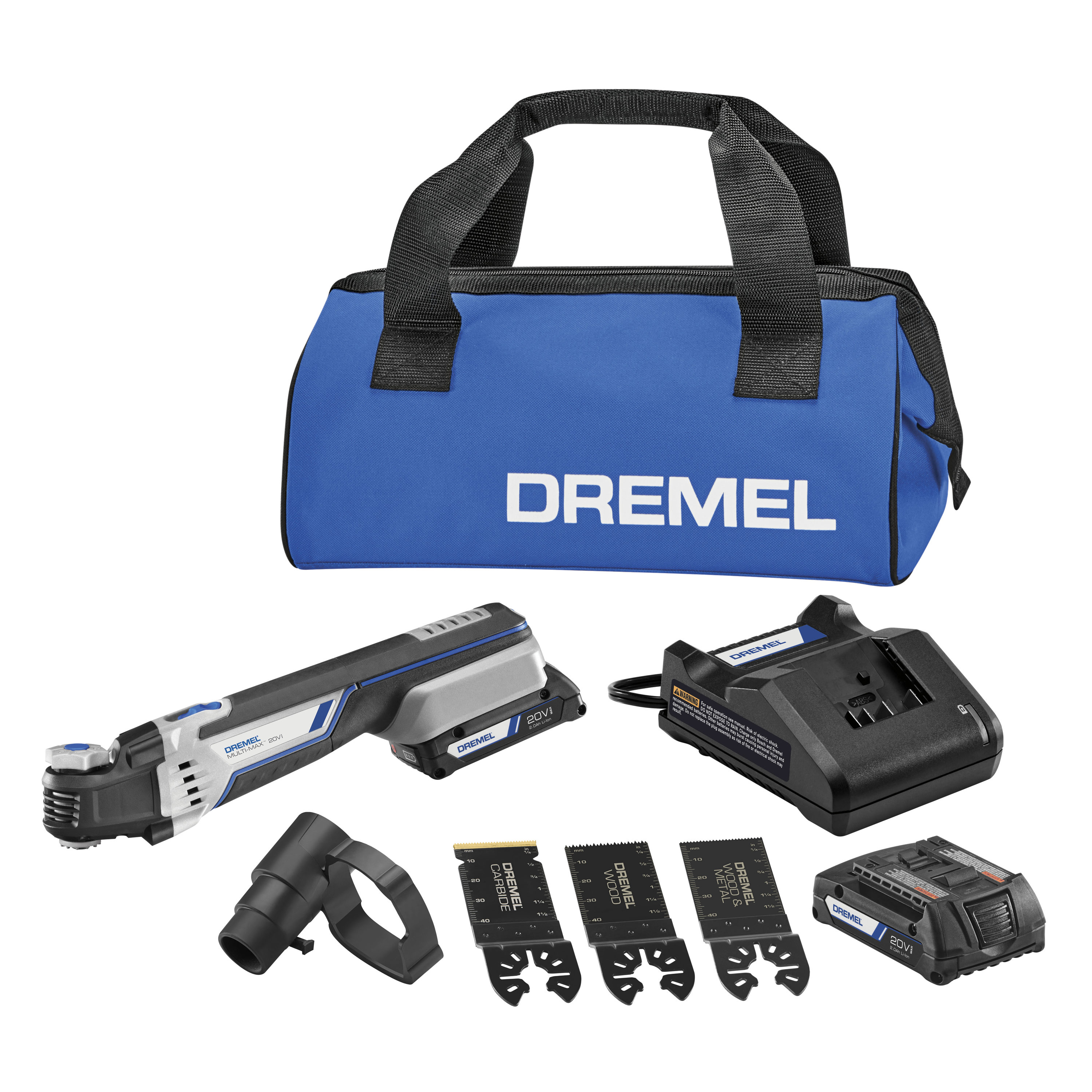 Dremel Oscillating Tool Multi Max Cordless Compact 10V MAX Lithium Ion Powered Kit - Image 1