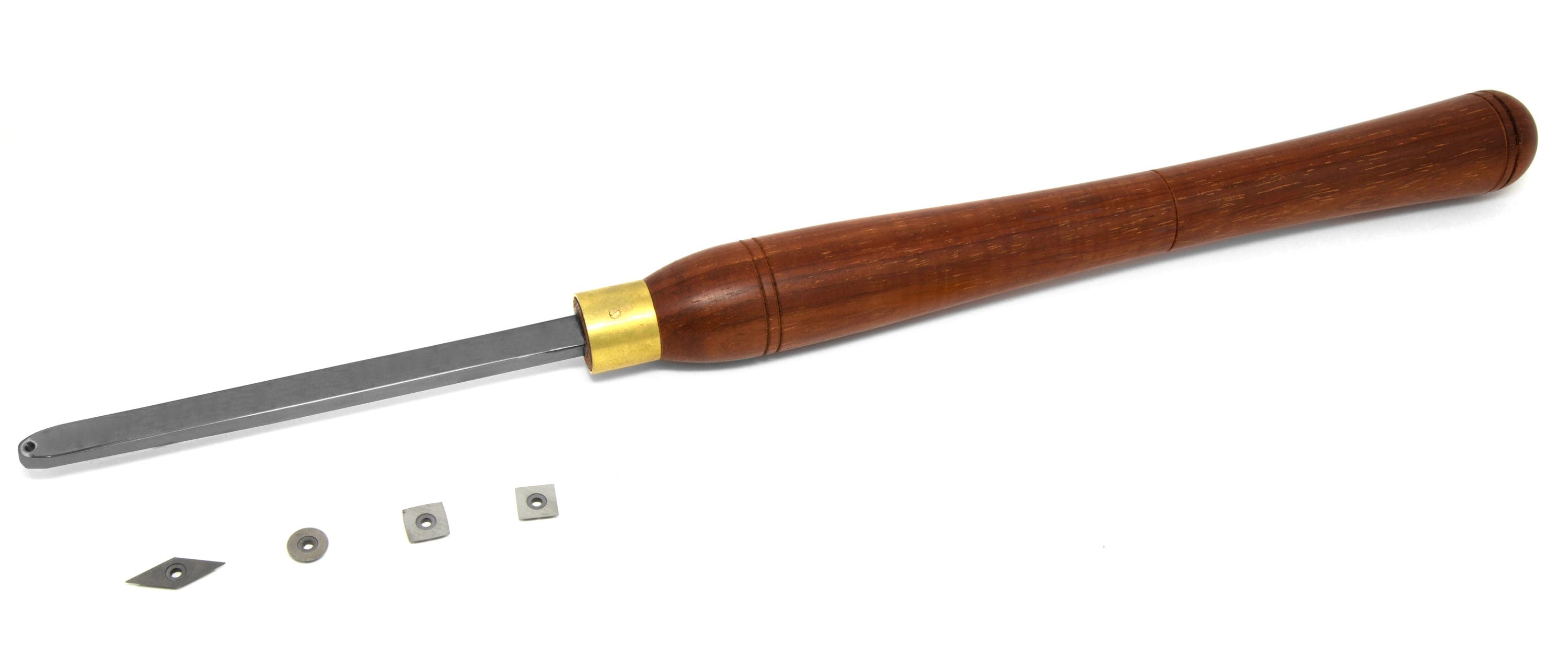 18.5 in. Indexable Wood Turning Chisel with 4 Carbide Cutter Tips - Image 1