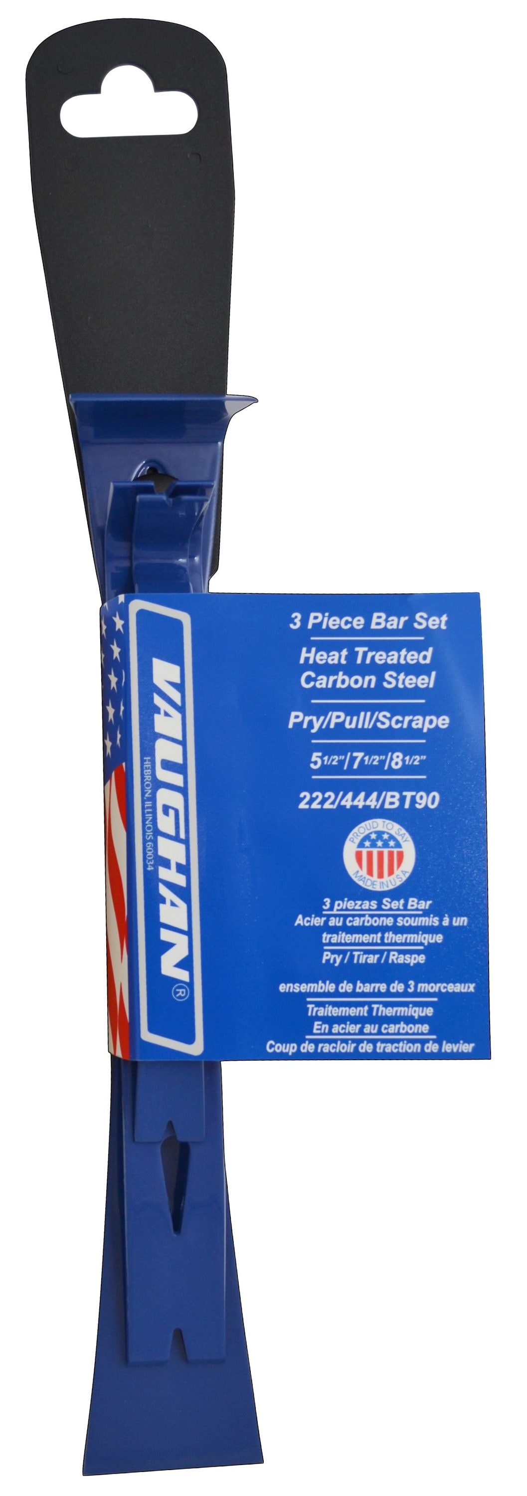VAUGHAN 9-1/2-in Steel Pry bar set - Image 1