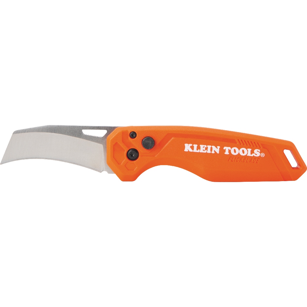 Klein Tools FLICKBLADE Hawkbill Folding Pocket Knife - Image 1