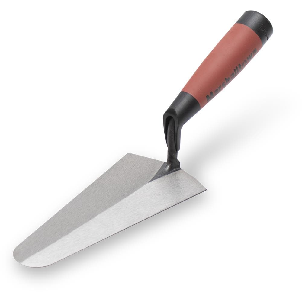 Marshalltown 7-in x 3.37-in High carbon steel Gauging Rubber Handle Trowel - Image 1