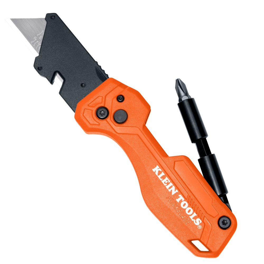 Klein Tools Folding Utility Knife With Driver - Image 1
