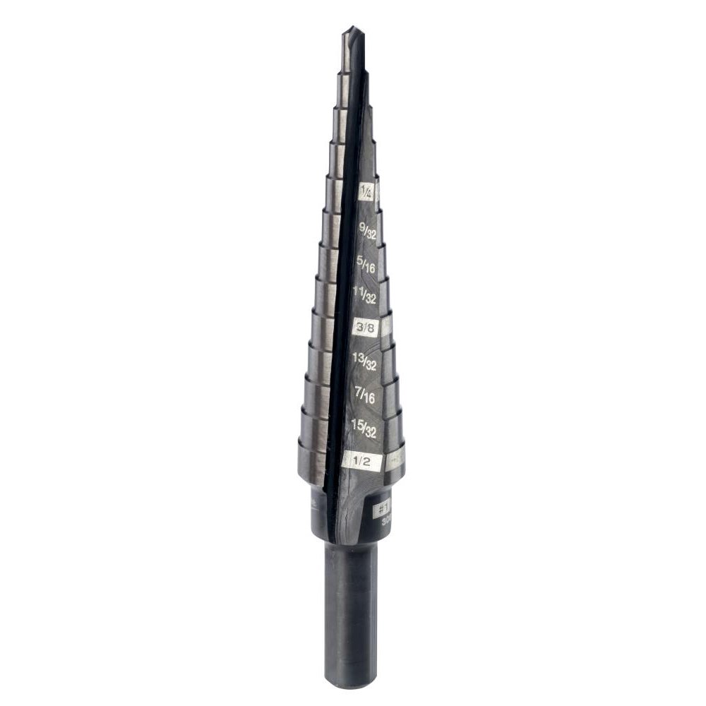 Milwaukee 48-89-9201 - #1 Black Oxide Fractional Step Drill Bit - Image 1