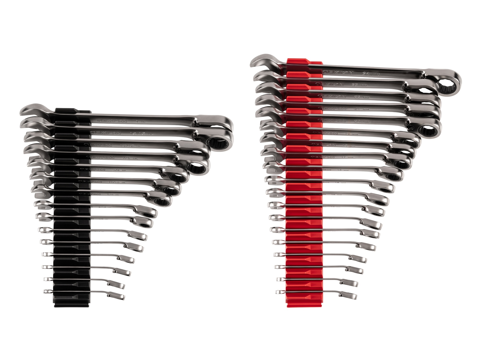 TEKTON 34 -Piece Set Metric and standard (SAE) Ratchet Wrench - Image 1