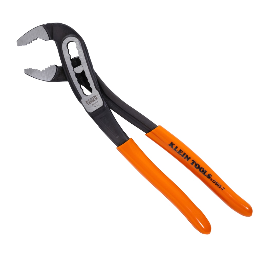 Klein Tools Classic Klaw Pump Pliers, 7-Inch - Image 1
