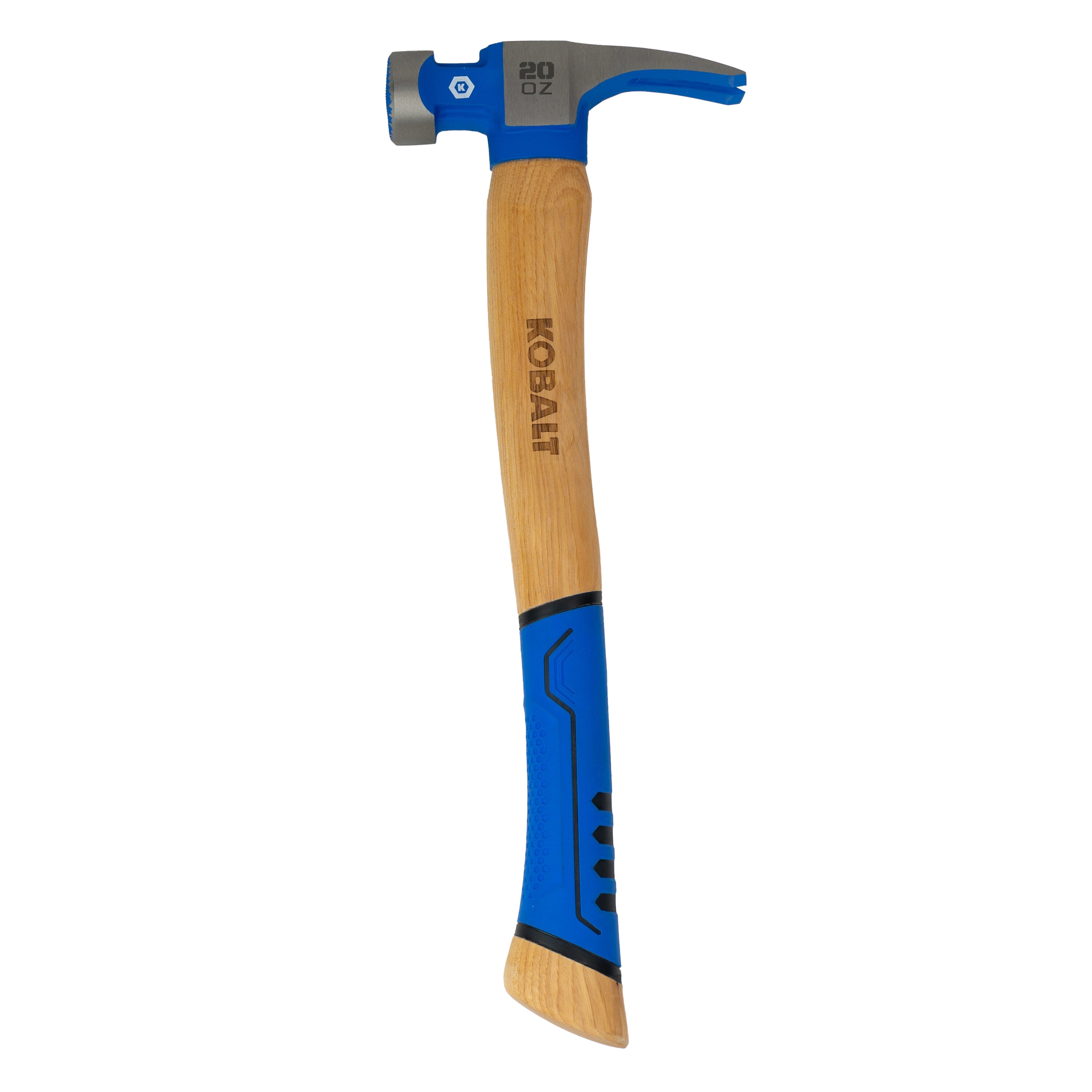 Kobalt 20 -oz Steel Head Wood Handle Framing hammer - Image 1