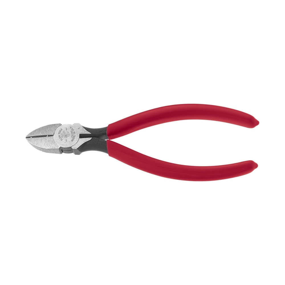Klein Tools Diagonal Cutting Pliers, Telephone Work Pliers, Type D-6, 6-Inch - Image 1