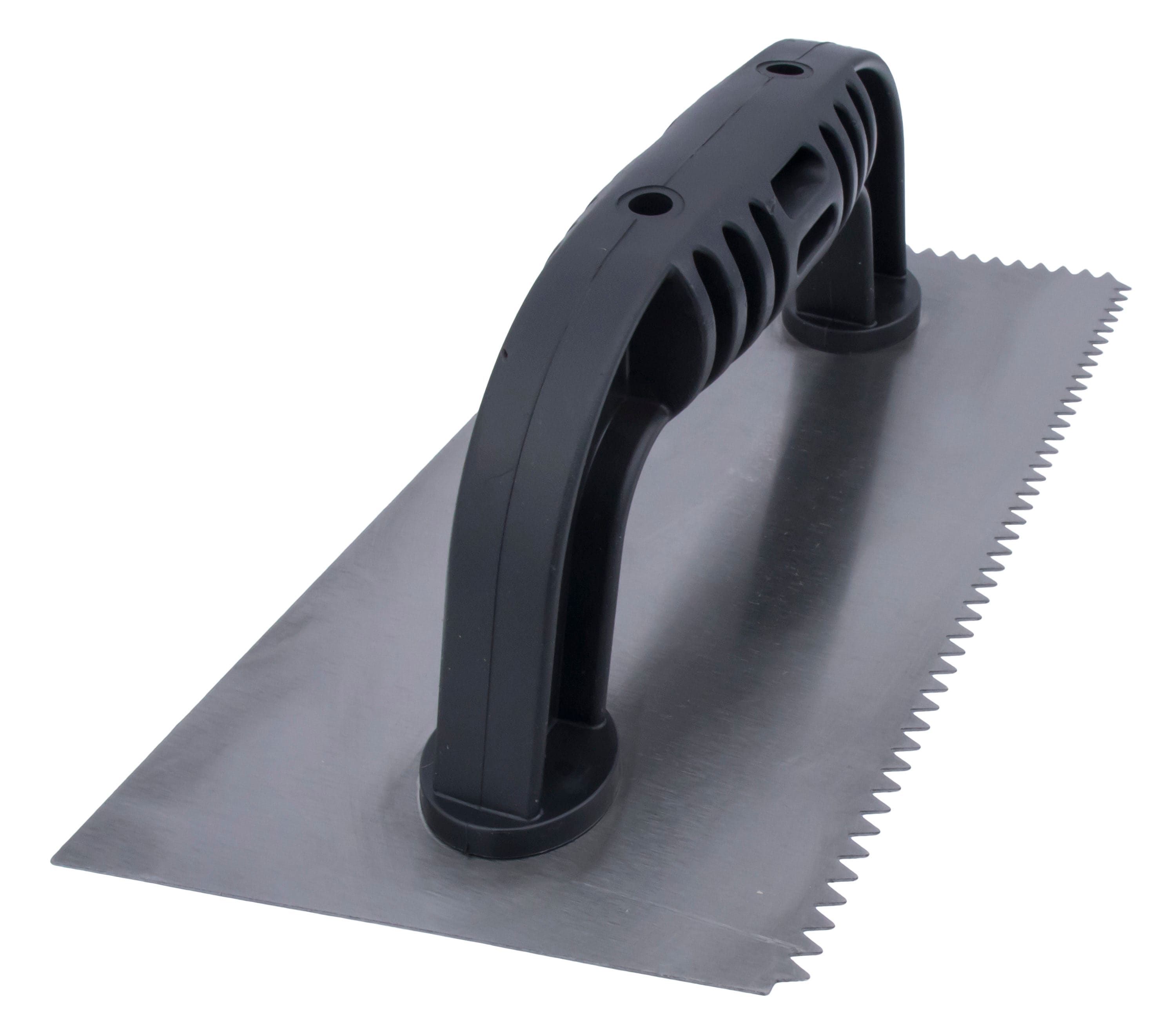 Marshalltown 3/16-in x 5/32-in x 0-in Ground steel V-notch Ceramic Floor Trowel - Image 1