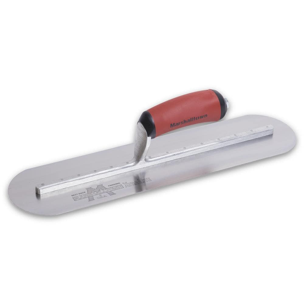 Marshalltown 16-in x 4-in High carbon steel Finishing Concrete Trowel - Image 1