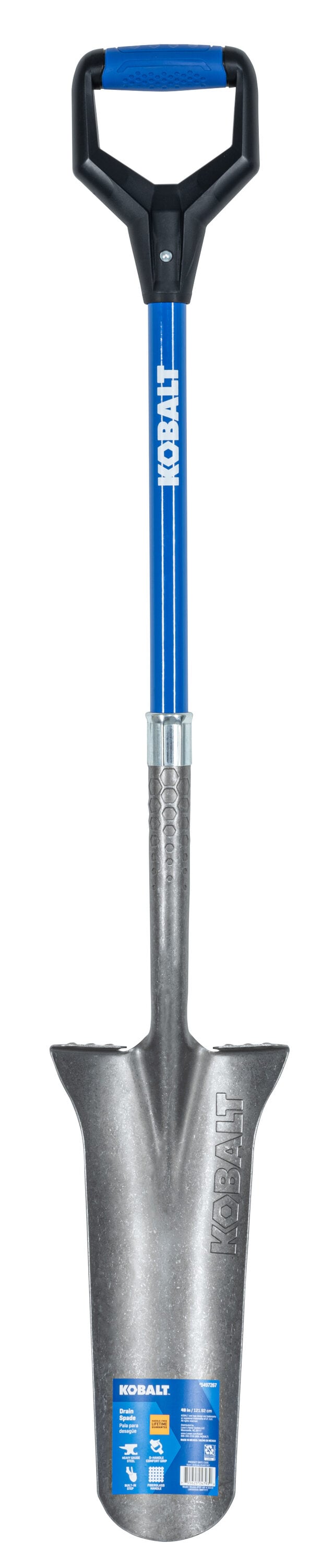 Kobalt 18-in Fiberglass D-Handle Drain spade - Image 1