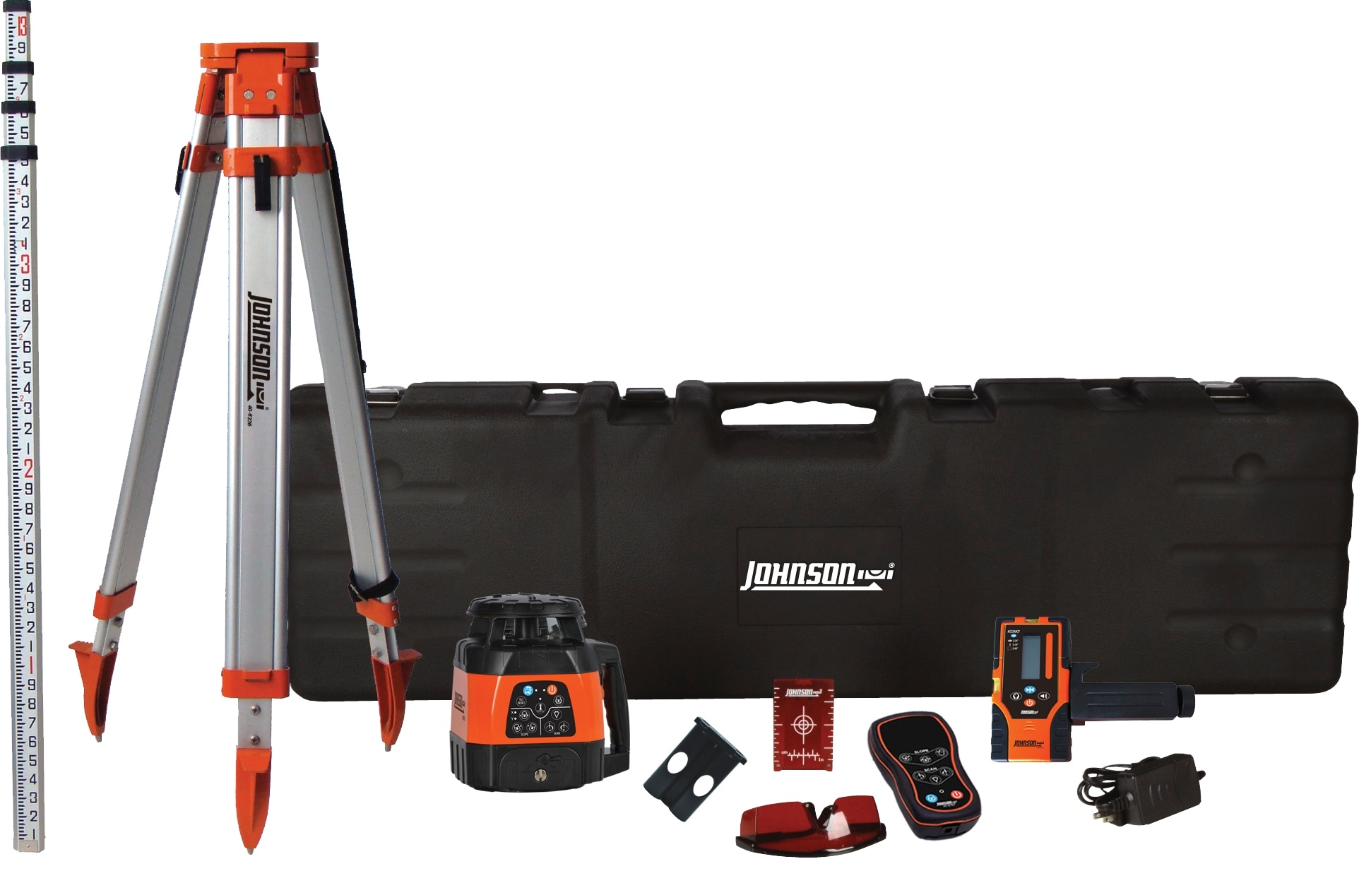 Johnson Level 1500-ft Red 360-Degree Self-Leveling Rotary Laser Level - Image 1