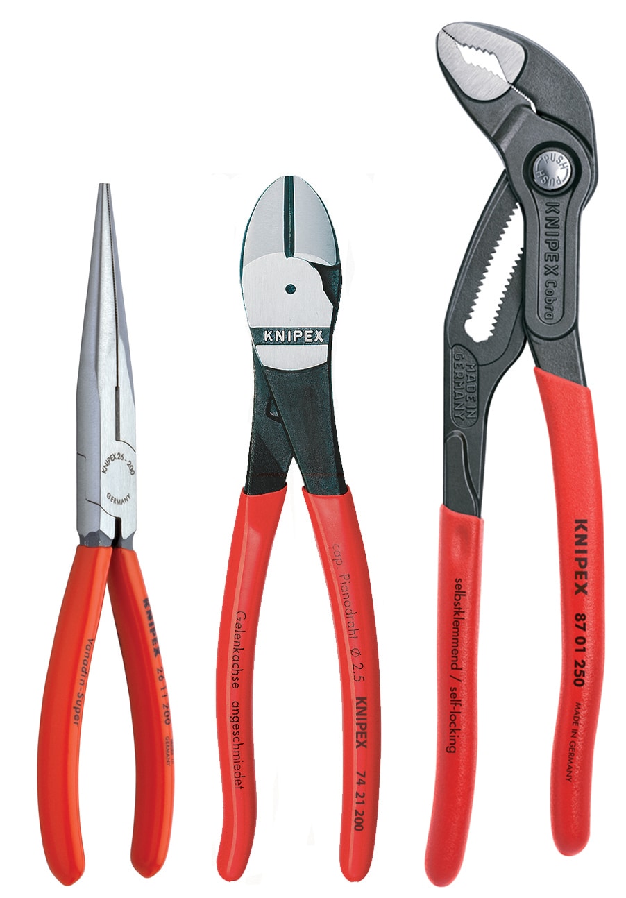Knipex Kraft Pliers Set 2 Universal 3pc - Image 1
