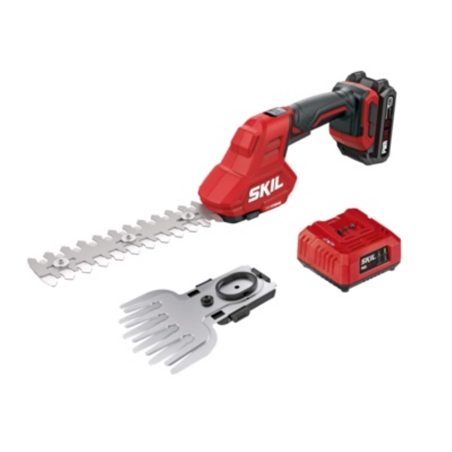 SKIL PWR CORE 20 20V Shear & Shrub 2-in-1 Kit Including 2.0Ah Battery and Charger -GH1000B-11 - Image 1