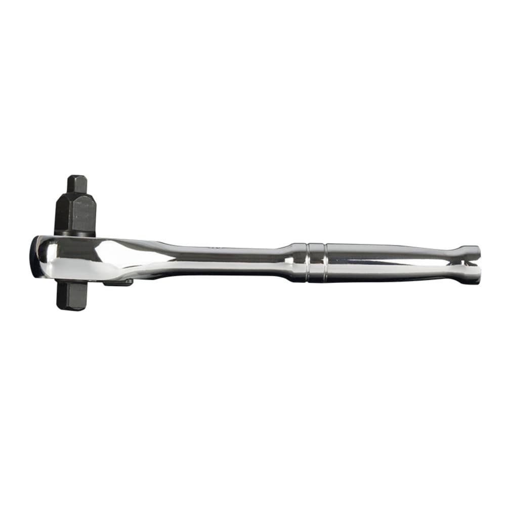 Kobalt 90 -Tooth 1/2-in 3/8-in 1/4-in Drive Full polish Handle Ratchet - Image 1