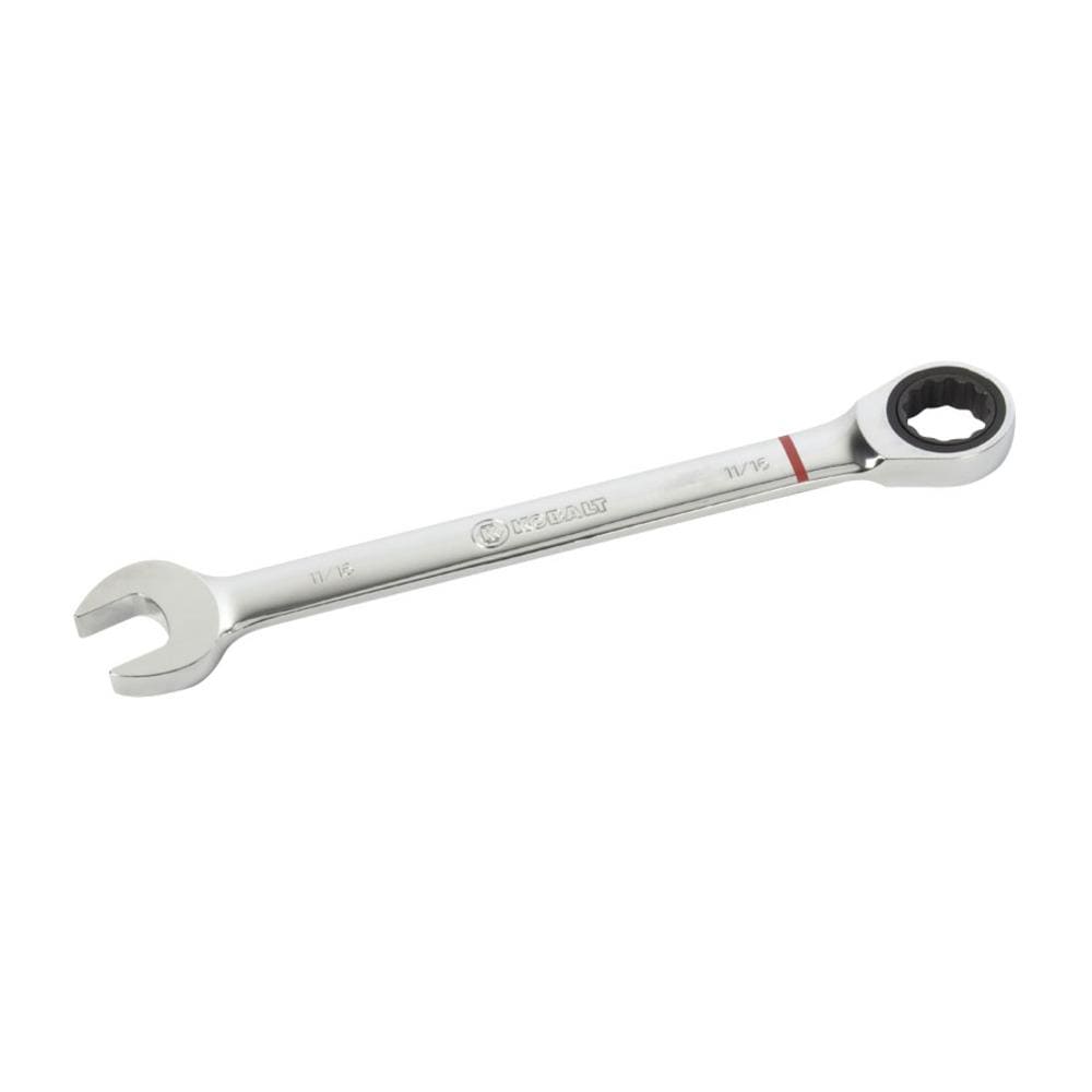Kobalt 11/16-in Standard (SAE) Ratchet Wrench - Image 1