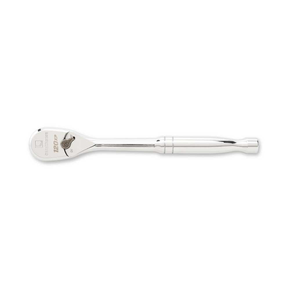 GEARWRENCH 120 -Tooth 1/2-in Drive Full polish Handle Ratchet - Image 1