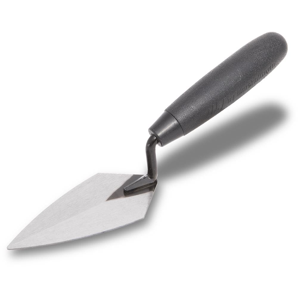 QLT by Marshalltown 7-in x 3-in Steel Pointing Plastic Handle Trowel - Image 1