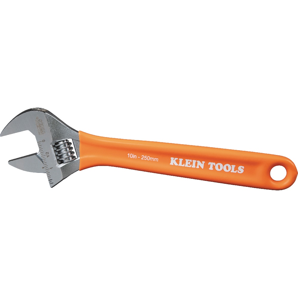 Klein Tools Extra-Capacity Adjustable Wrench, 10-Inch - Image 1