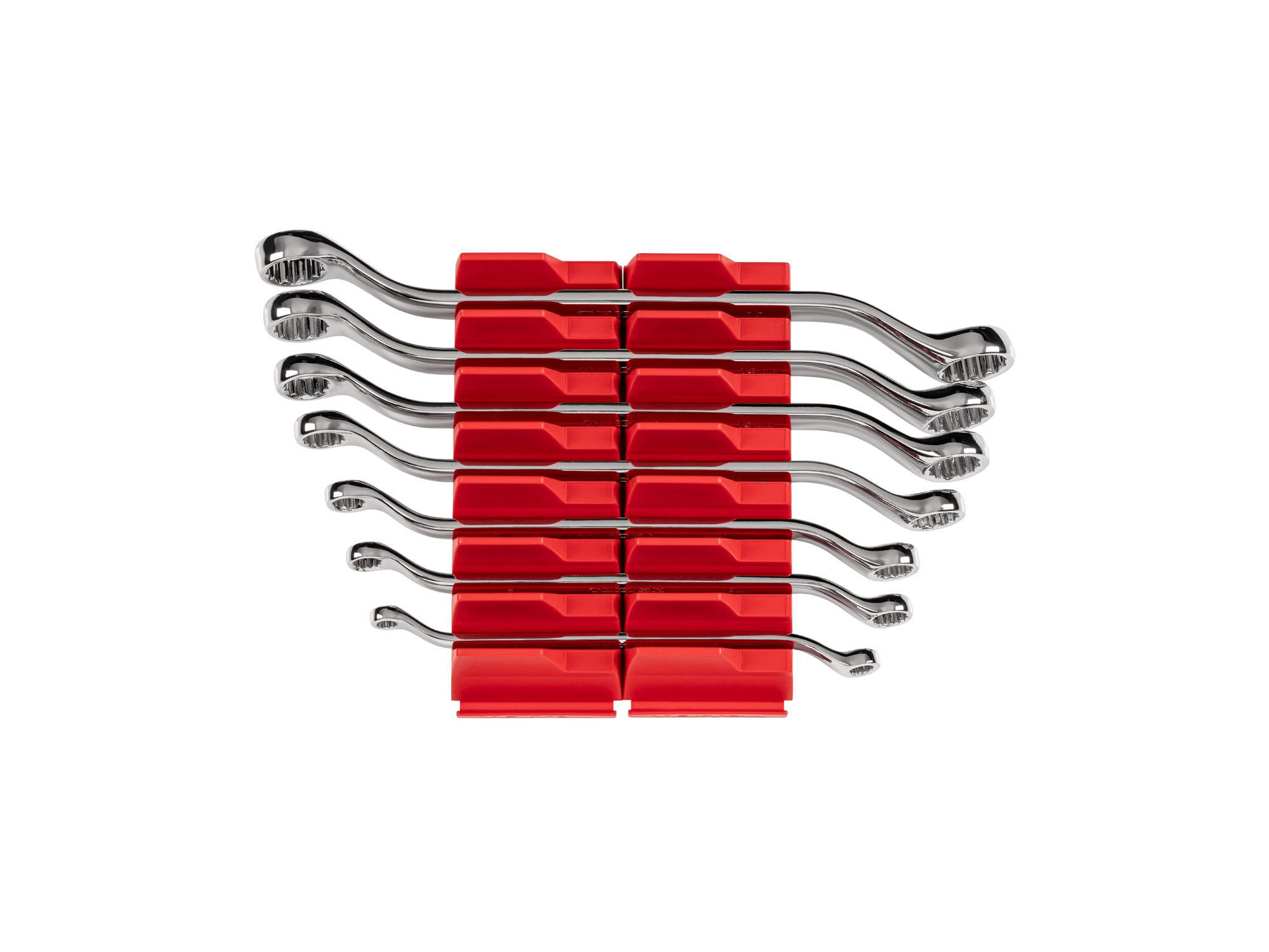 TEKTON 7 -Piece Set 12-point Metric Offset Box end Wrench Includes Hard Case - Image 1