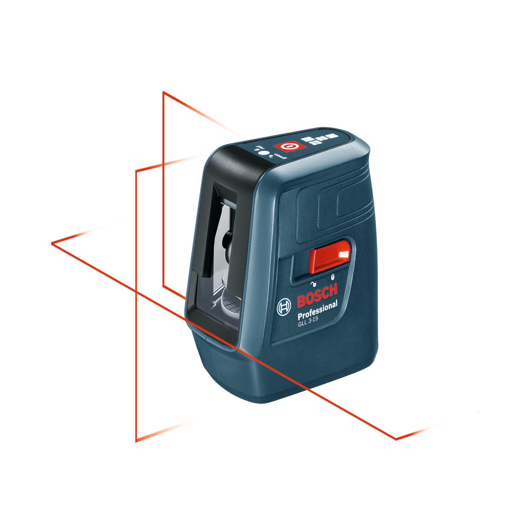 Bosch 50-ft Red Self-Leveling 3-plane Laser Level - Image 1