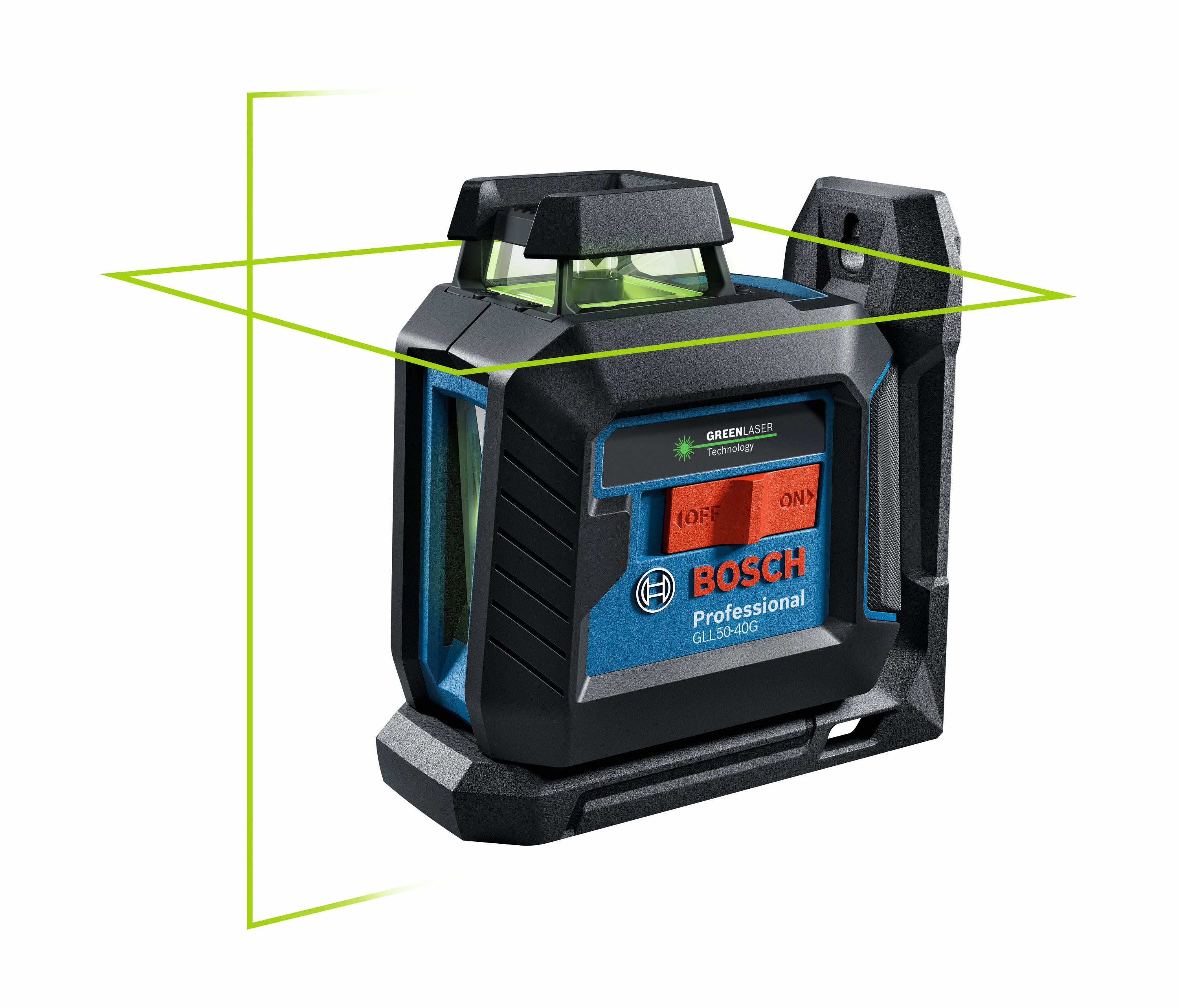 Bosch 100-ft Green Self-Leveling Cross-line Laser Level Kit - Image 1