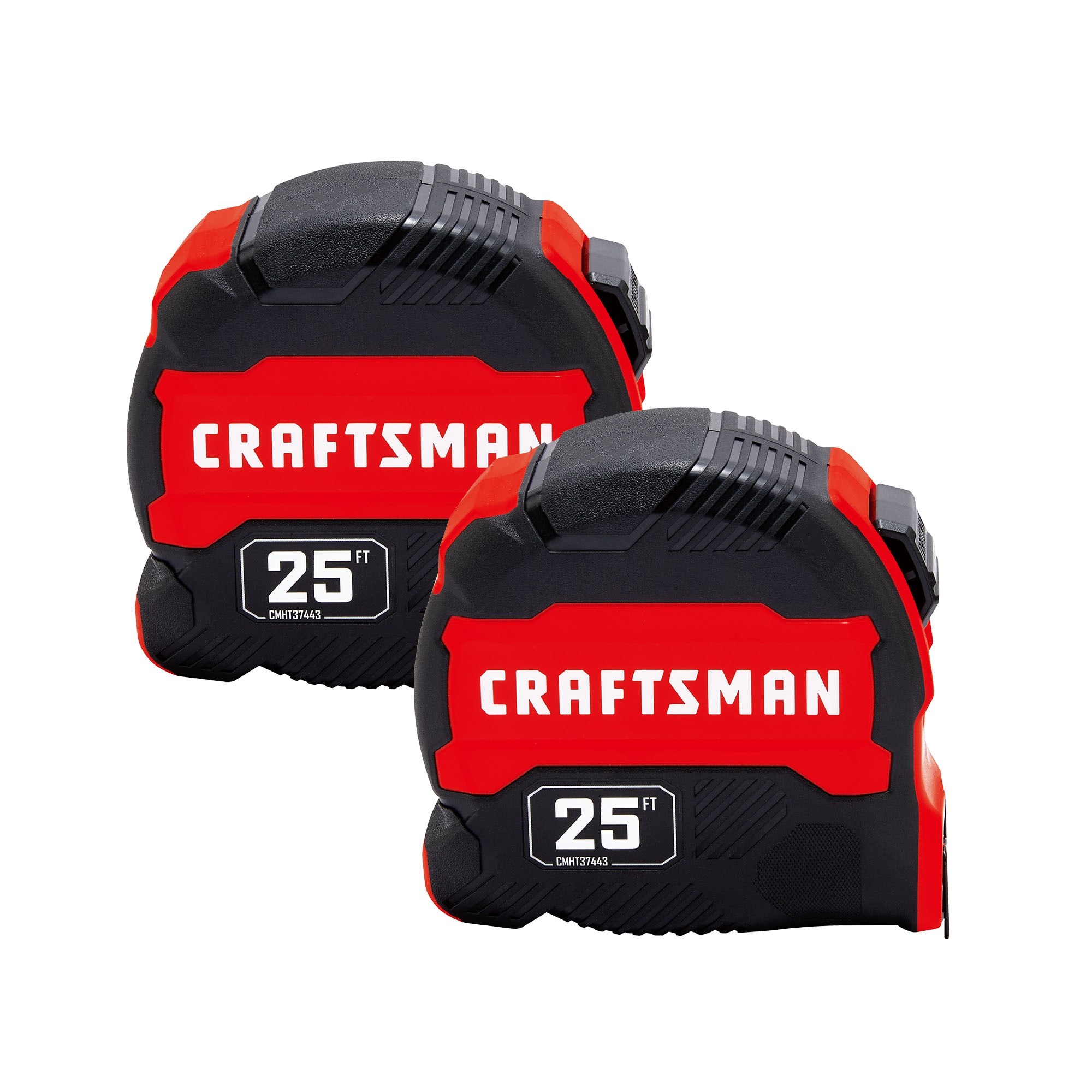 CRAFTSMAN Compact Easy Grip 2 -Pack 25-ft Tape Measure - Image 1