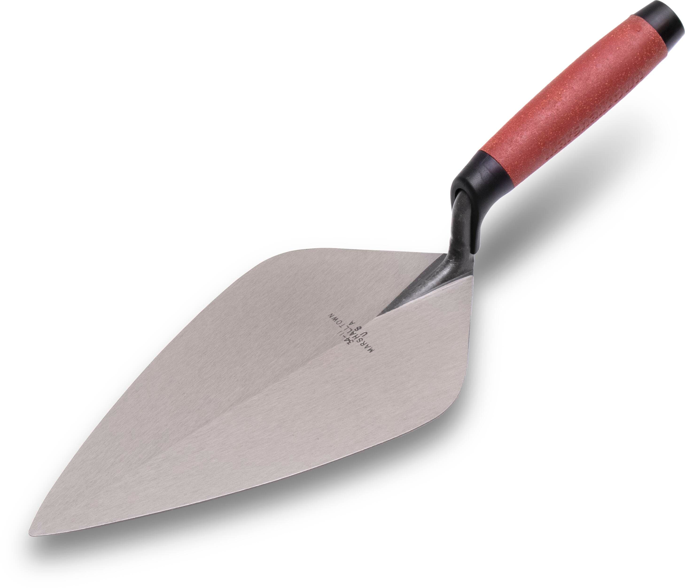 Marshalltown 12-in x 5.75-in High carbon steel Brick Composite Handle Trowel - Image 1
