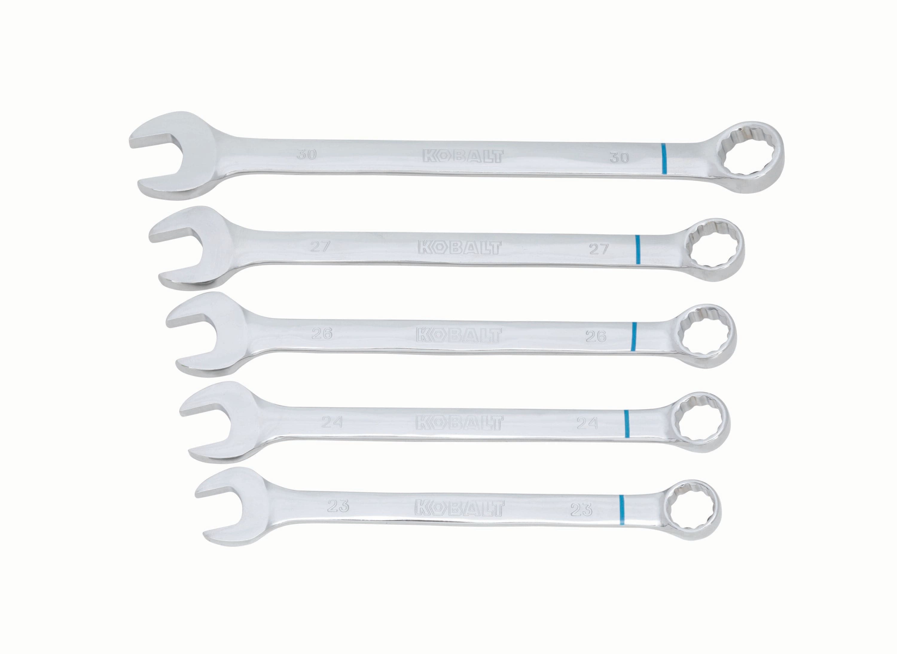 Kobalt 5 -Piece Set 12-point Metric Standard Combination Wrench (no case) - Image 1