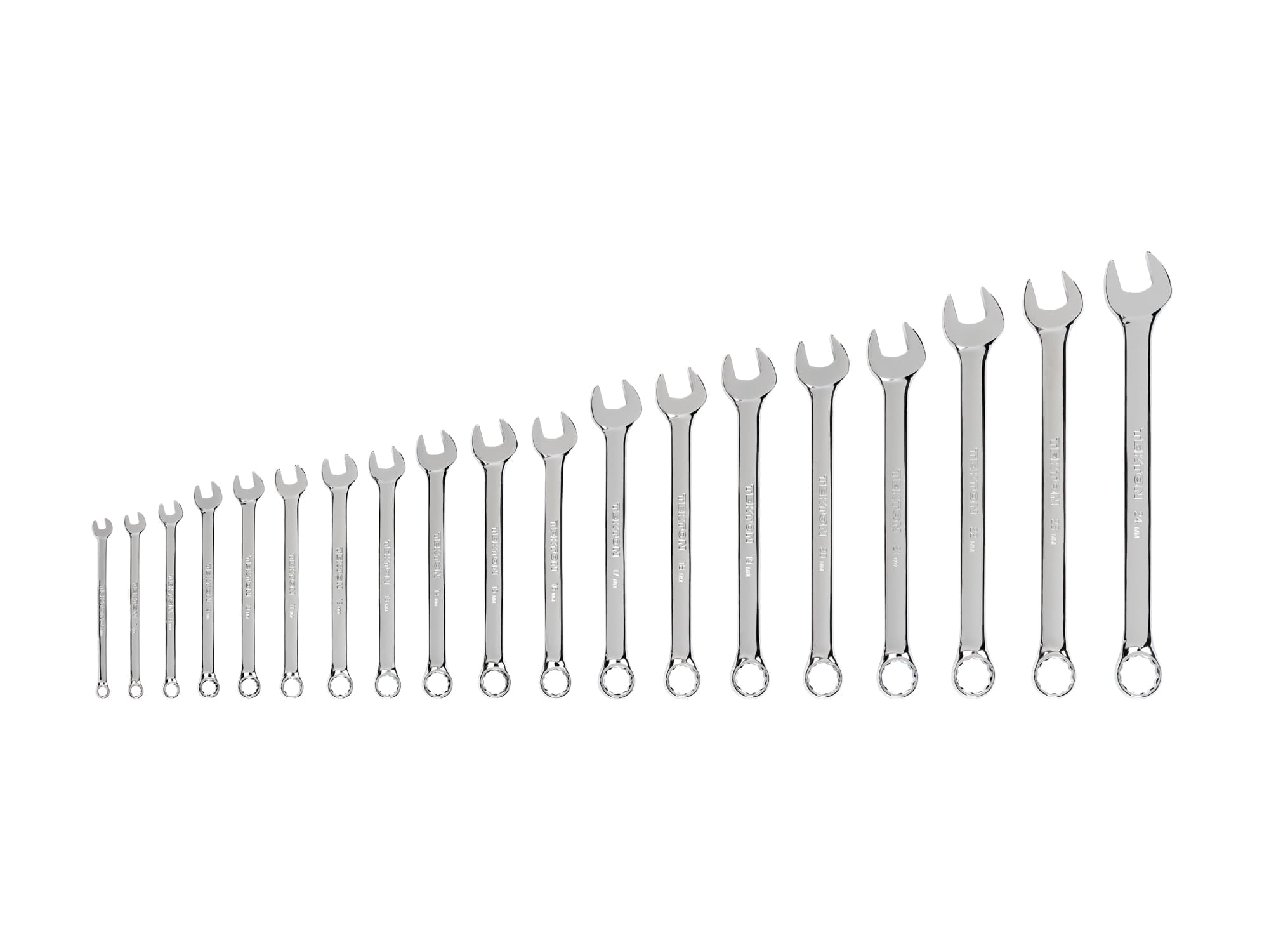 Tekton Combination Wrench Set, 19-Piece (6-24 mm) - Image 1