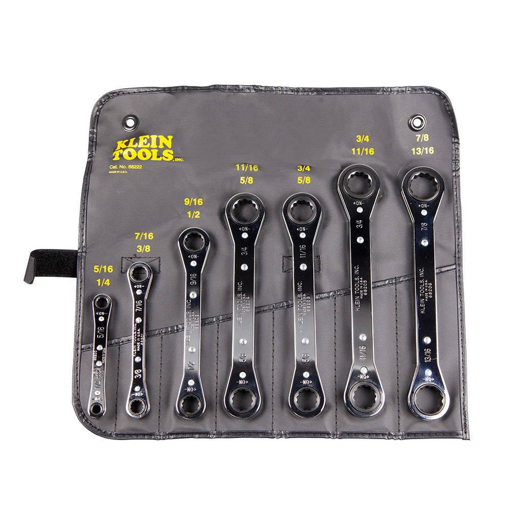 7-Piece Ratcheting Box Wrench Set - Image 1