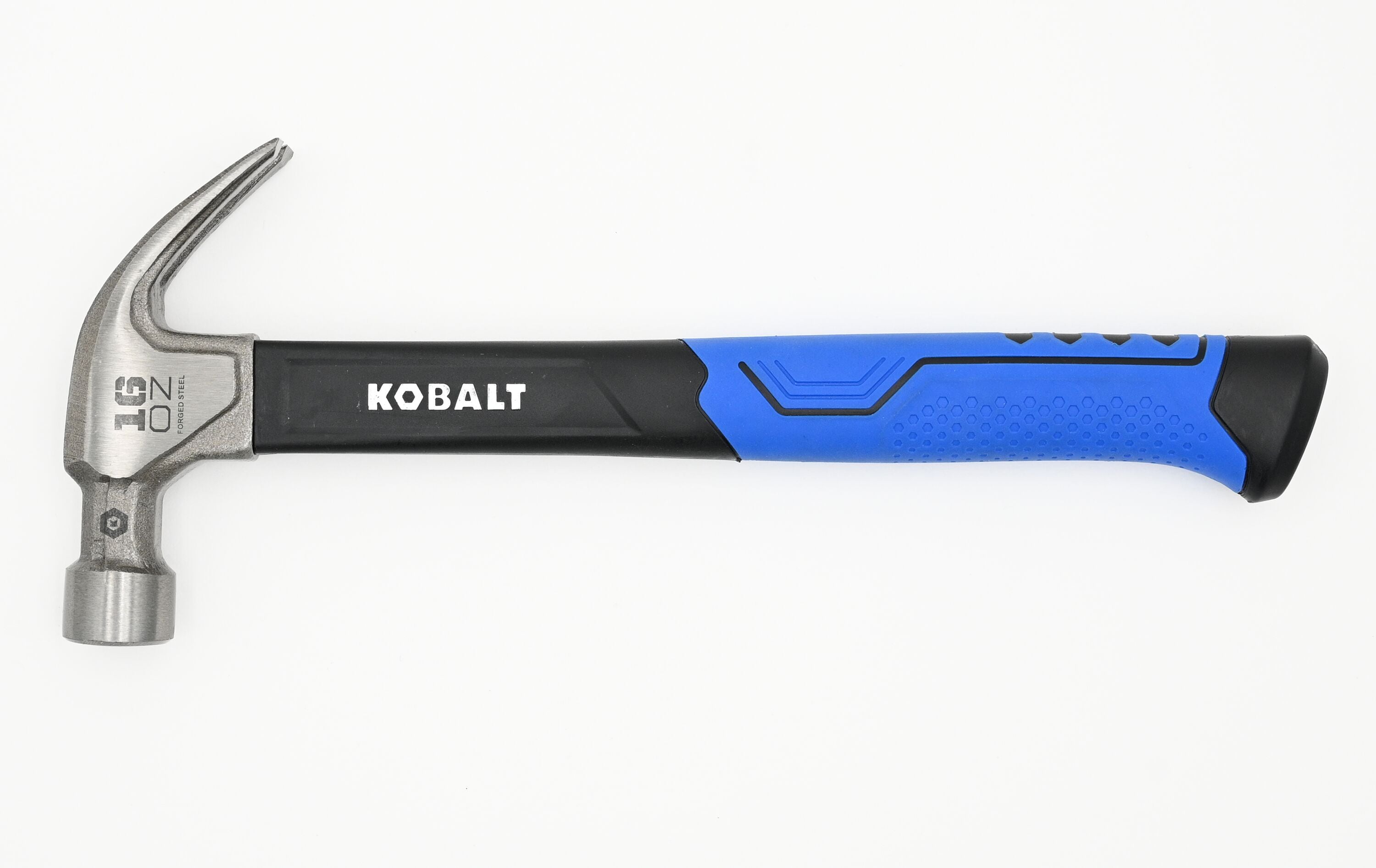 Kobalt 16 -oz Steel Head Fiberglass Handle Claw hammer - Image 1