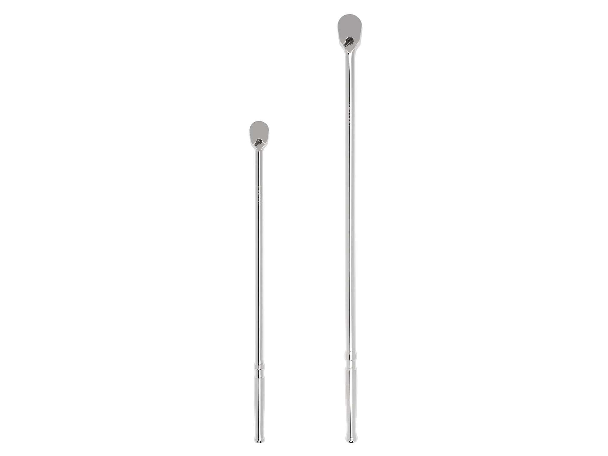 TEKTON 2 -Piece 90 -Tooth 3/8-in 1/2-in Drive Full polish Handle Ratchet Set - Image 1