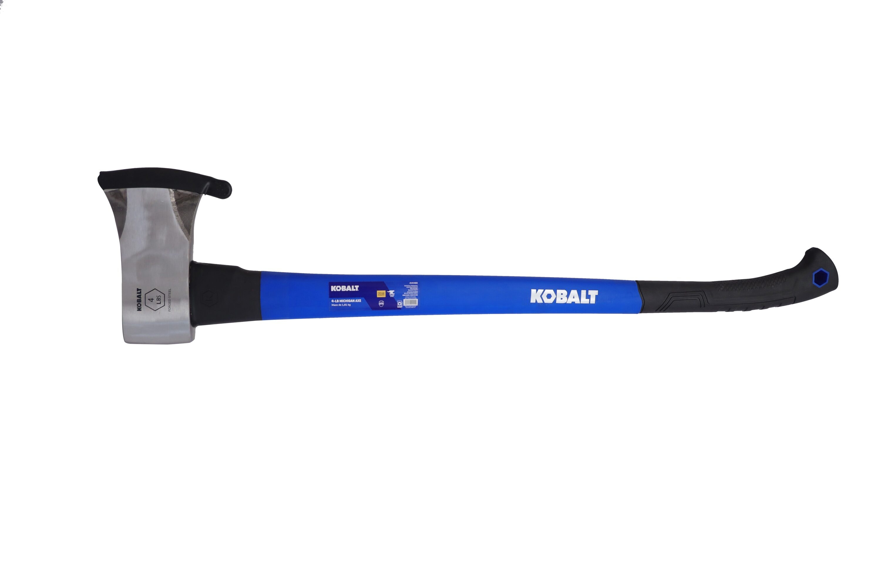 Kobalt 4-lb Drop-forged steel Michigan axe with 34-in Fiberglass Handle - Image 1