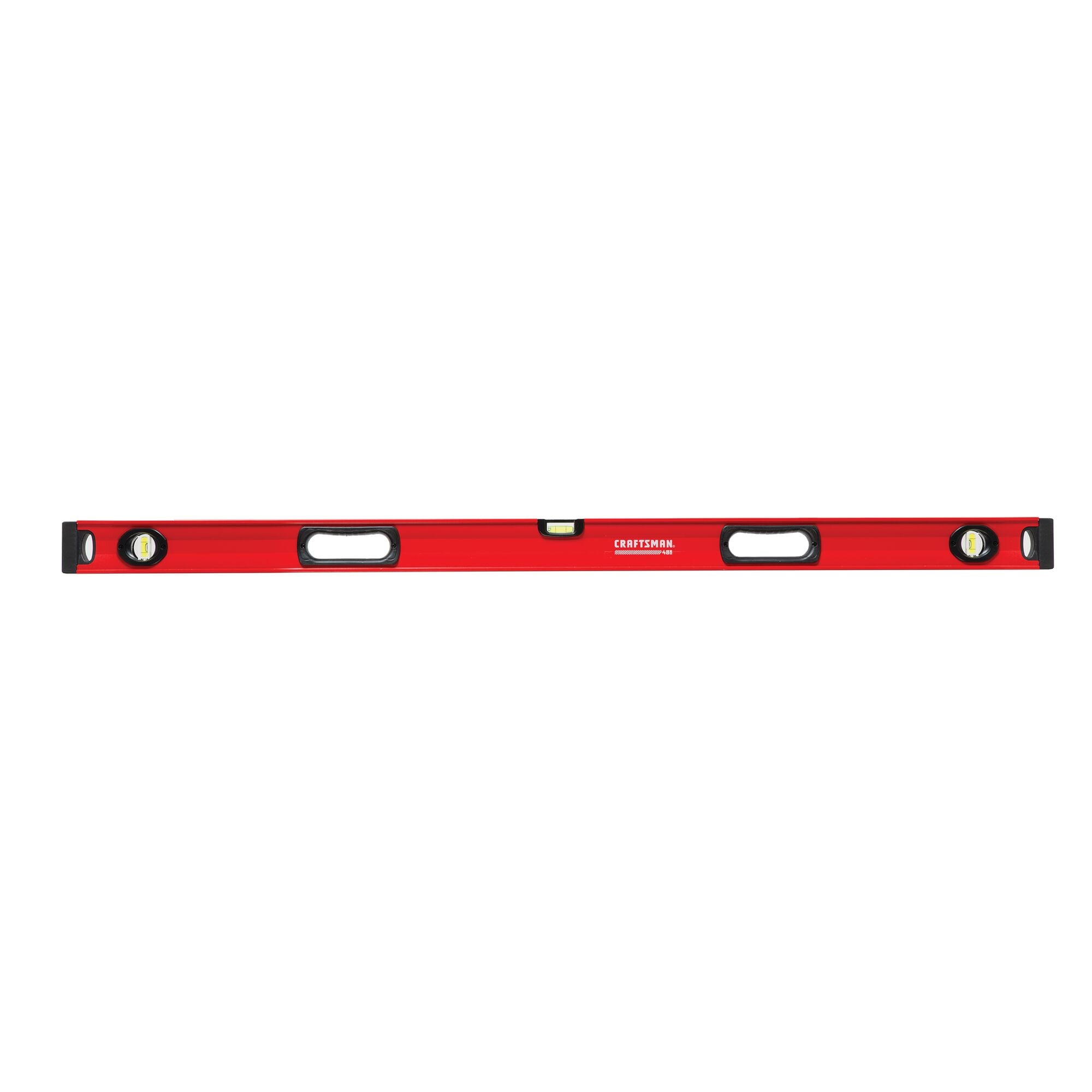 CRAFTSMAN Aluminum 48.0-in 3 Vial Box beam level - Image 1