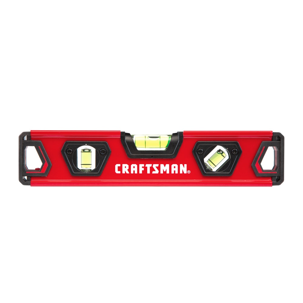 CRAFTSMAN Torpedo Level, 9 Inch, With Shock Absorbing End Caps (CMHT82390) - Image 1