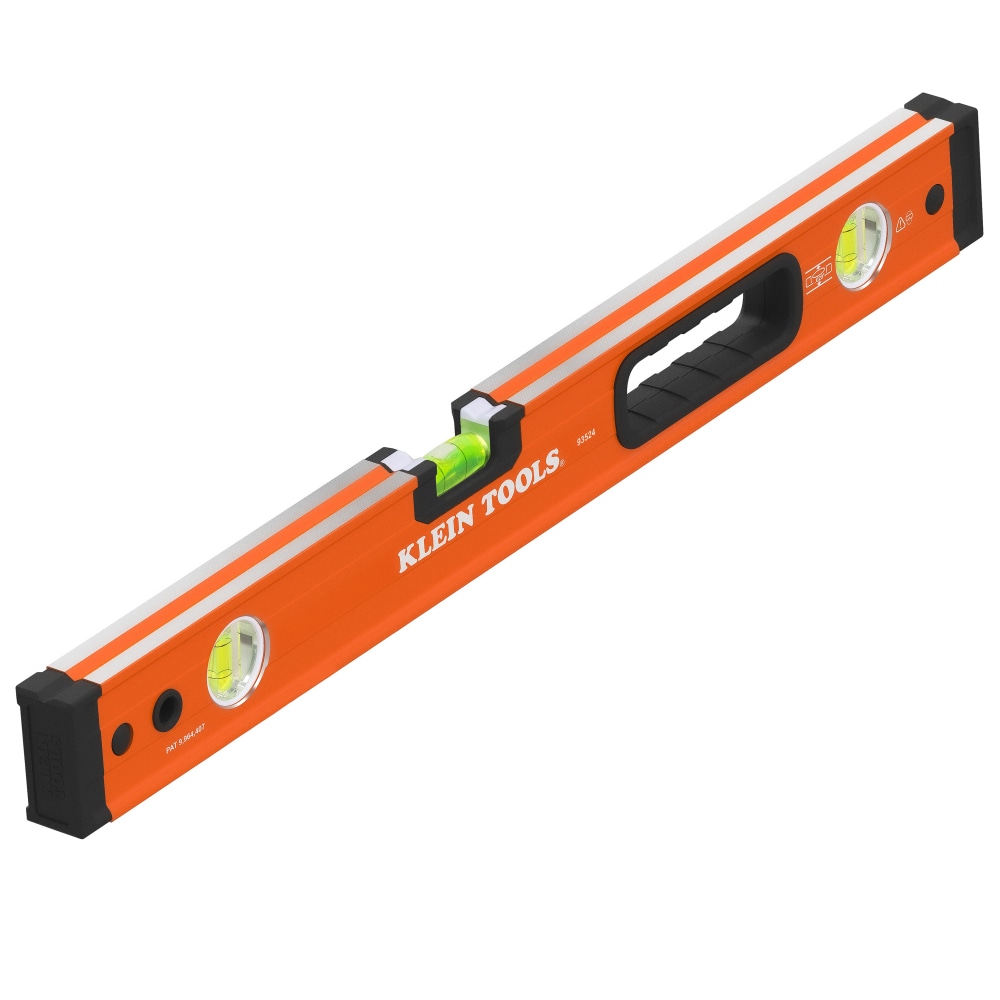 Klein Tools Box Beam Level, 3 Vial, 24-Inch - Image 1