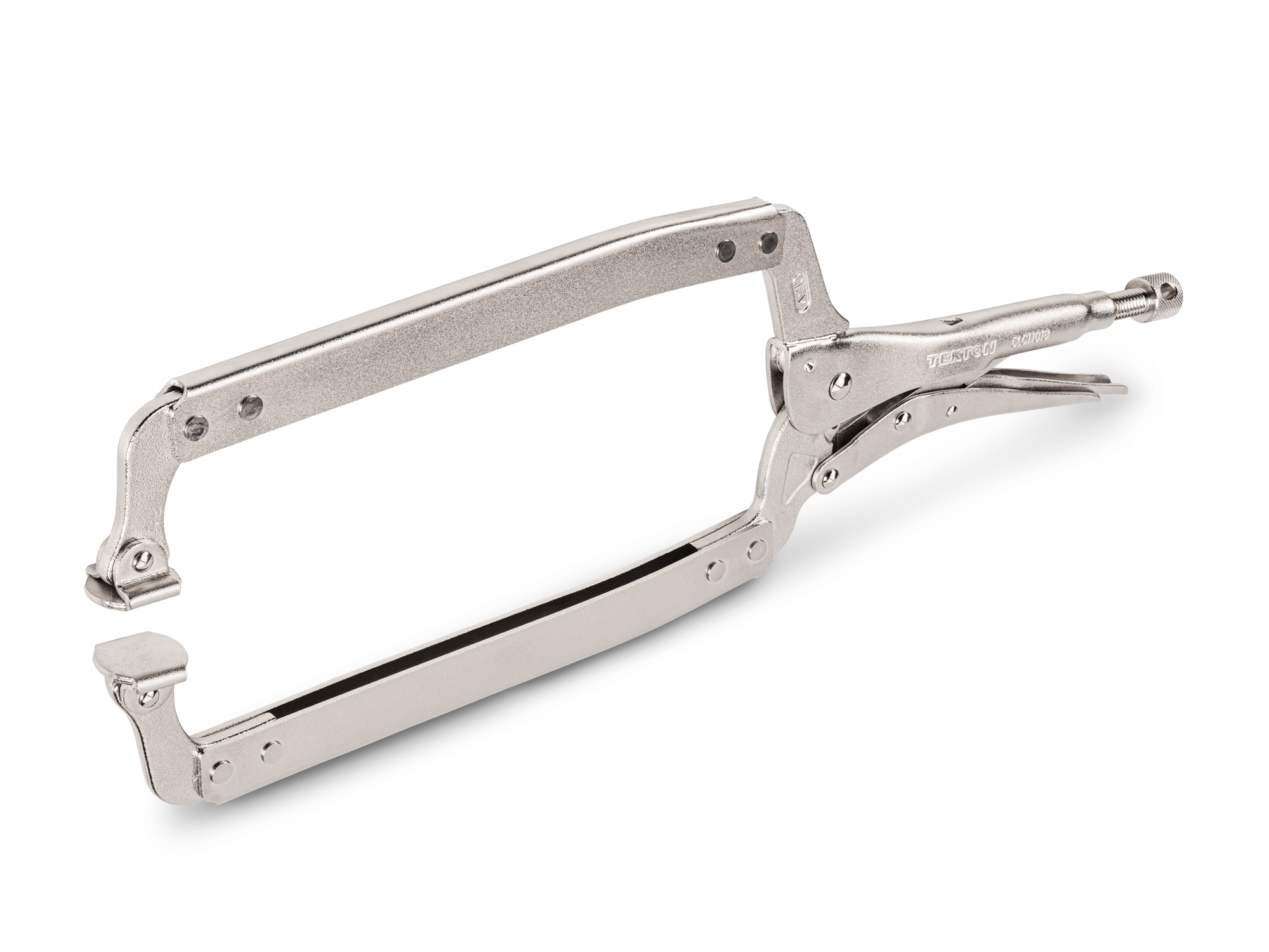Tekton 18 Inch Swivel Pad Locking C-Clamp - Image 1