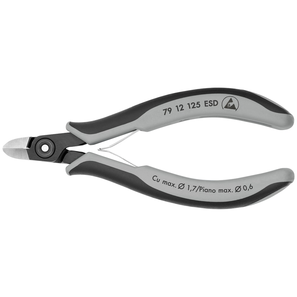 Precision Electronics Diagonal Cutters with ESD Handles - Image 1