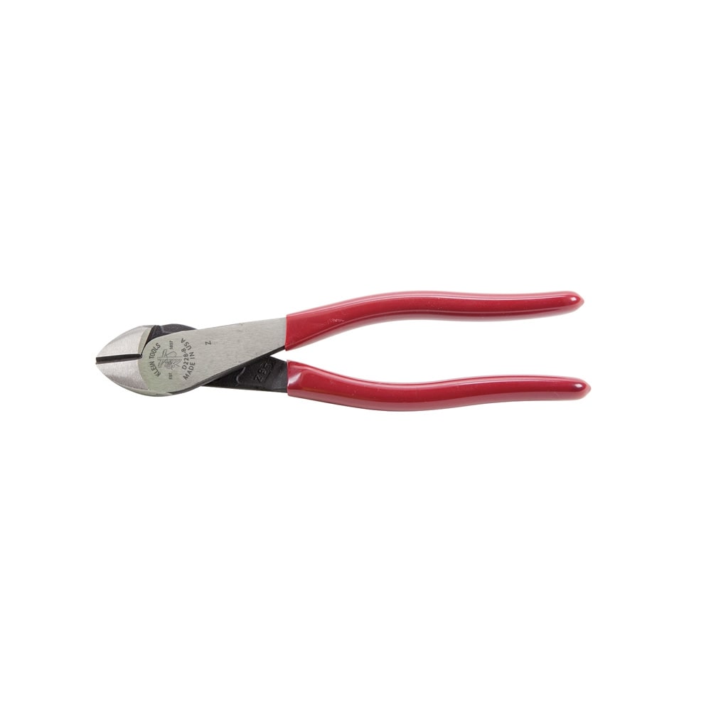Klein Tools Diagonal Cutting Pliers, High-Leverage, 8-Inch - Image 1