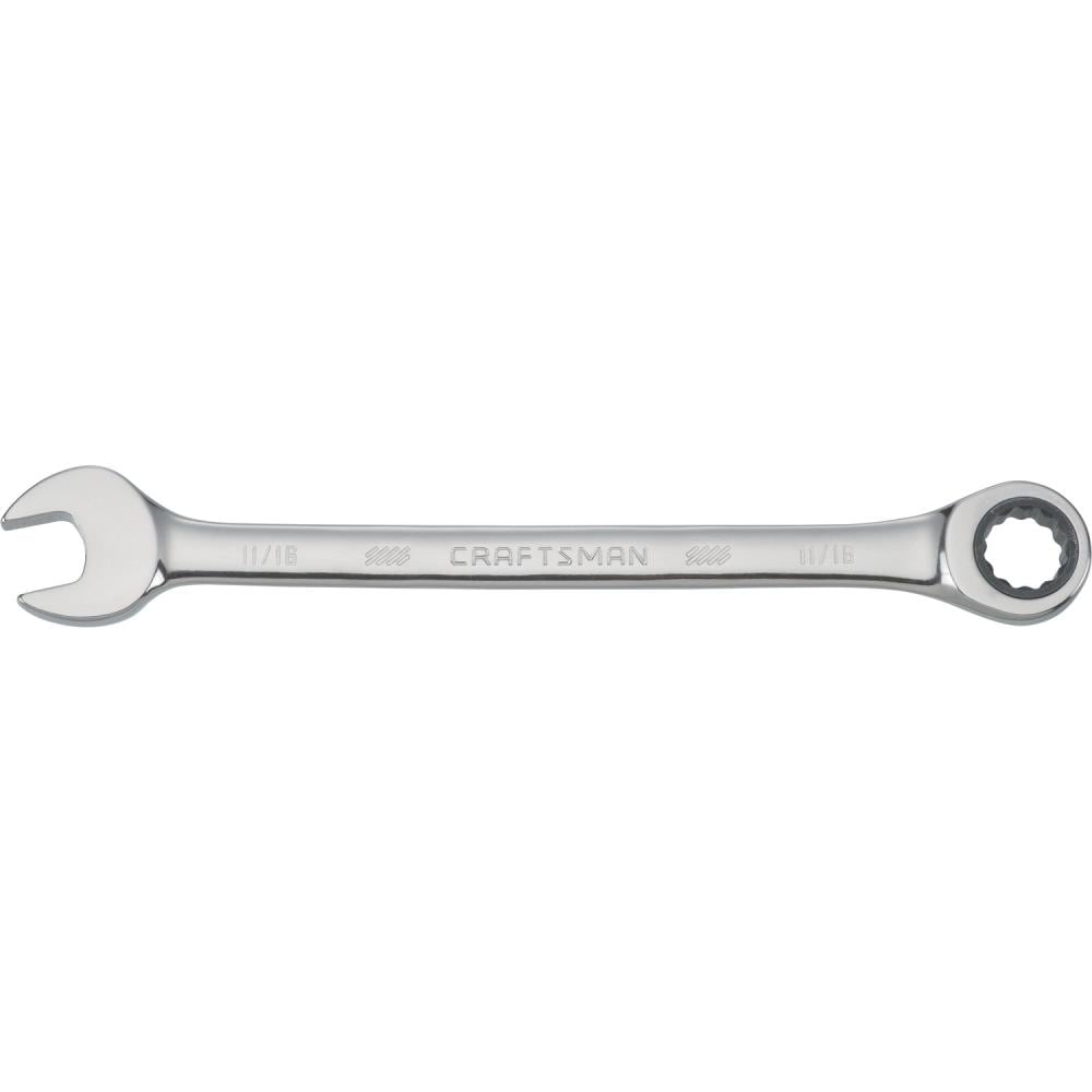 CRAFTSMAN 11/16-in Standard (SAE) Ratchet Wrench - Image 1
