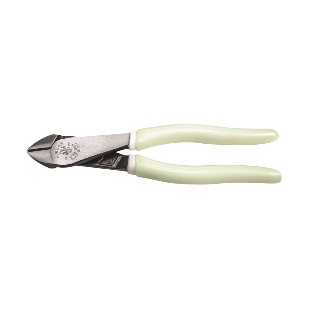 Klein Tools Diagonal Cutting Pliers, High-Visibility, 8-Inch - Image 1