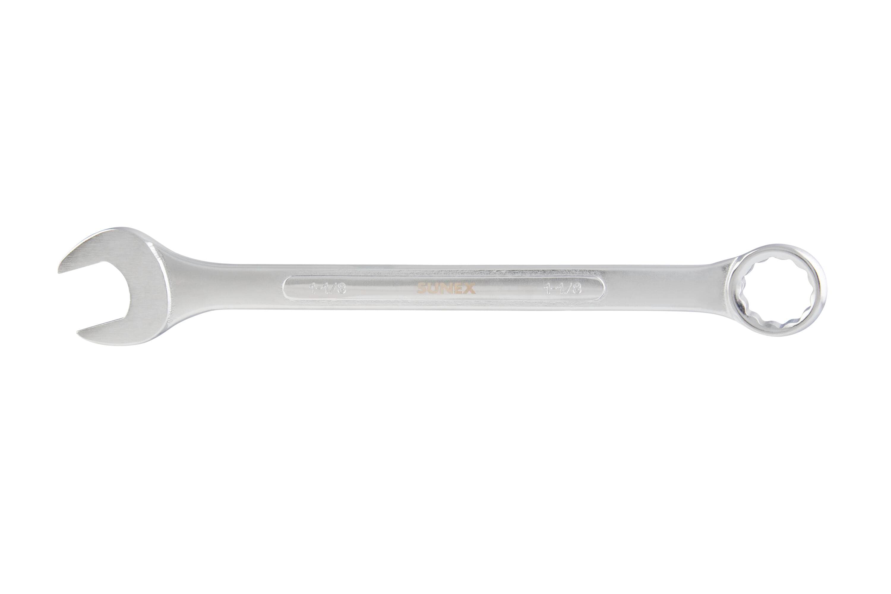SUNEX TOOLS 1-1/8-in 12-point Standard (SAE) Standard Combination Wrench (no case) - Image 1