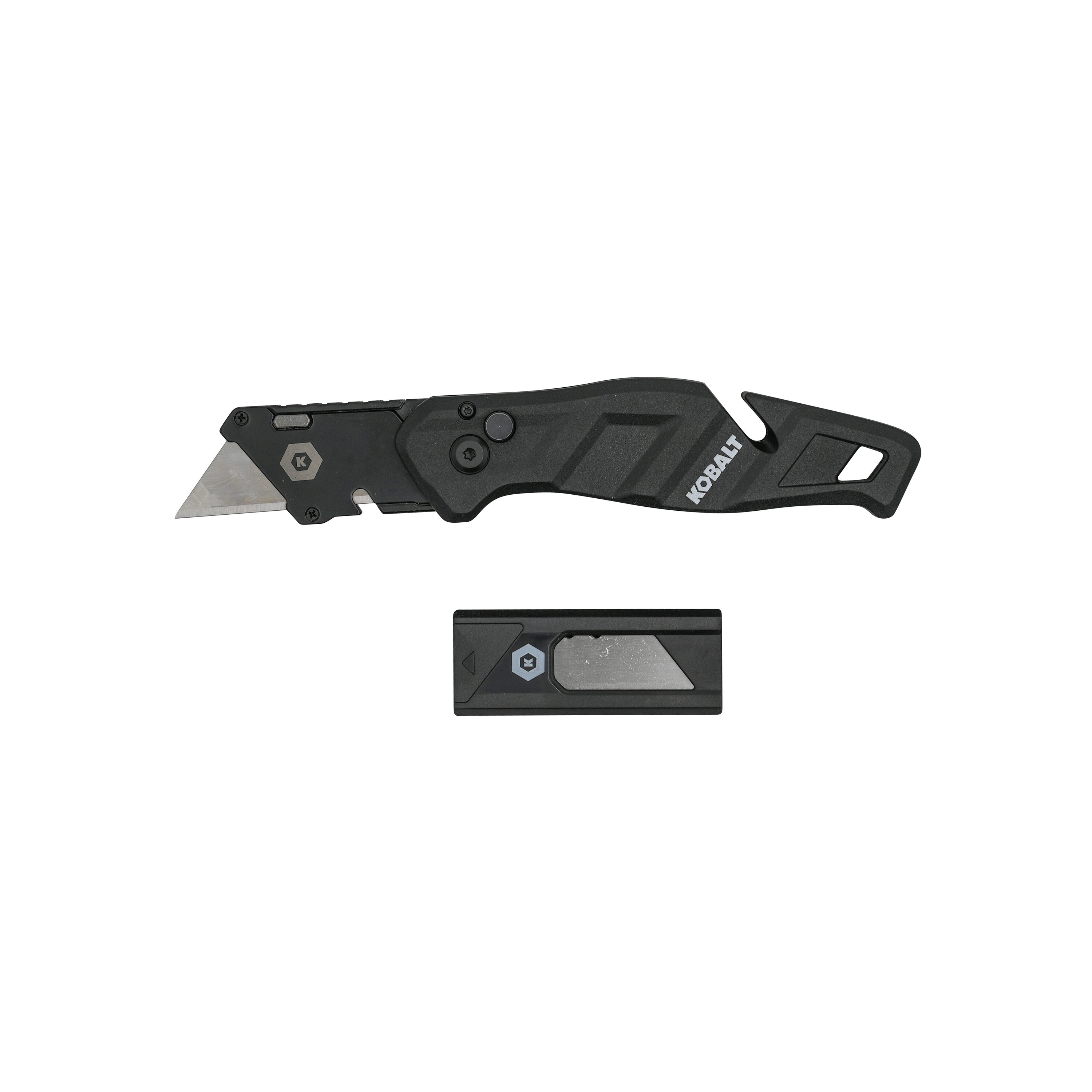 Kobalt 56653 Speed Release Utility Knife With 10 Blades - Image 1