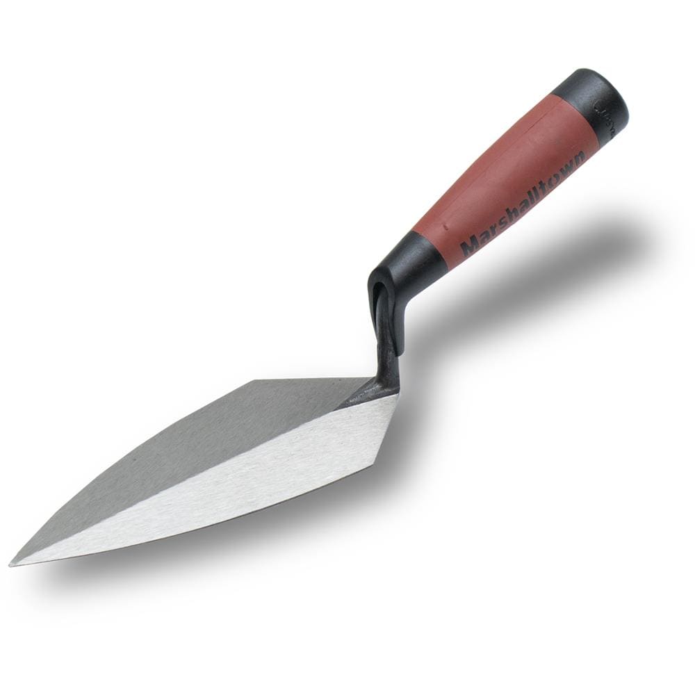 Marshalltown 6-in x 2.75-in High carbon steel Pointing Rubber Handle Trowel - Image 1