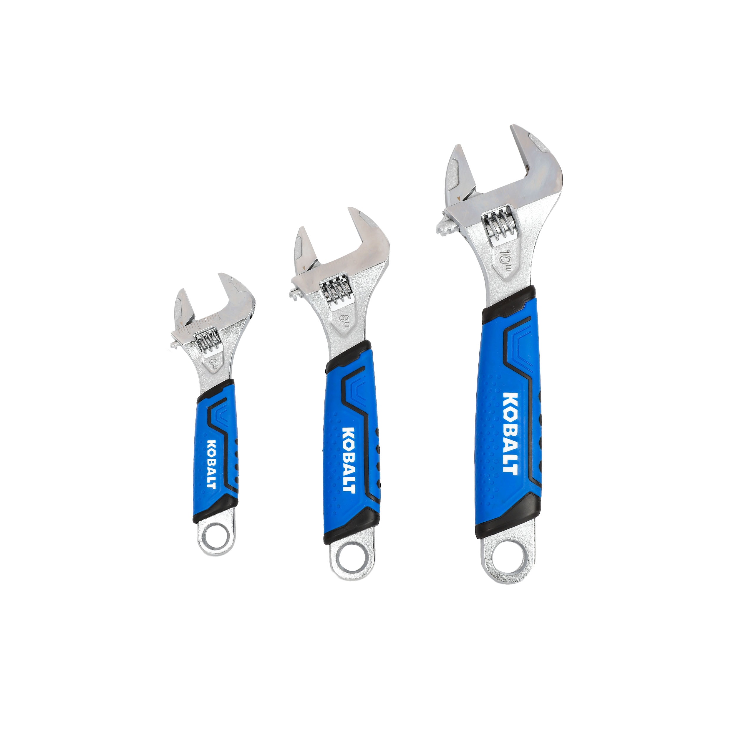 Kobalt 3-piece Adjustable Wrench Set - Image 1